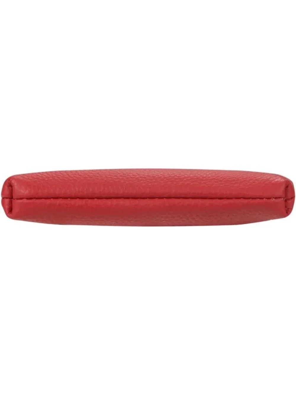 Genuine Leather RFID Coin Purse, Multi-Zipper Clutch Wallet with Keychain